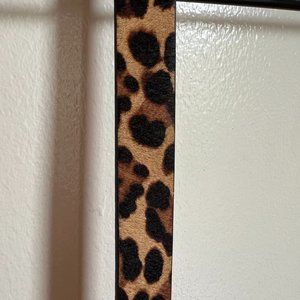 Leopard Print Belt (JCrew)
